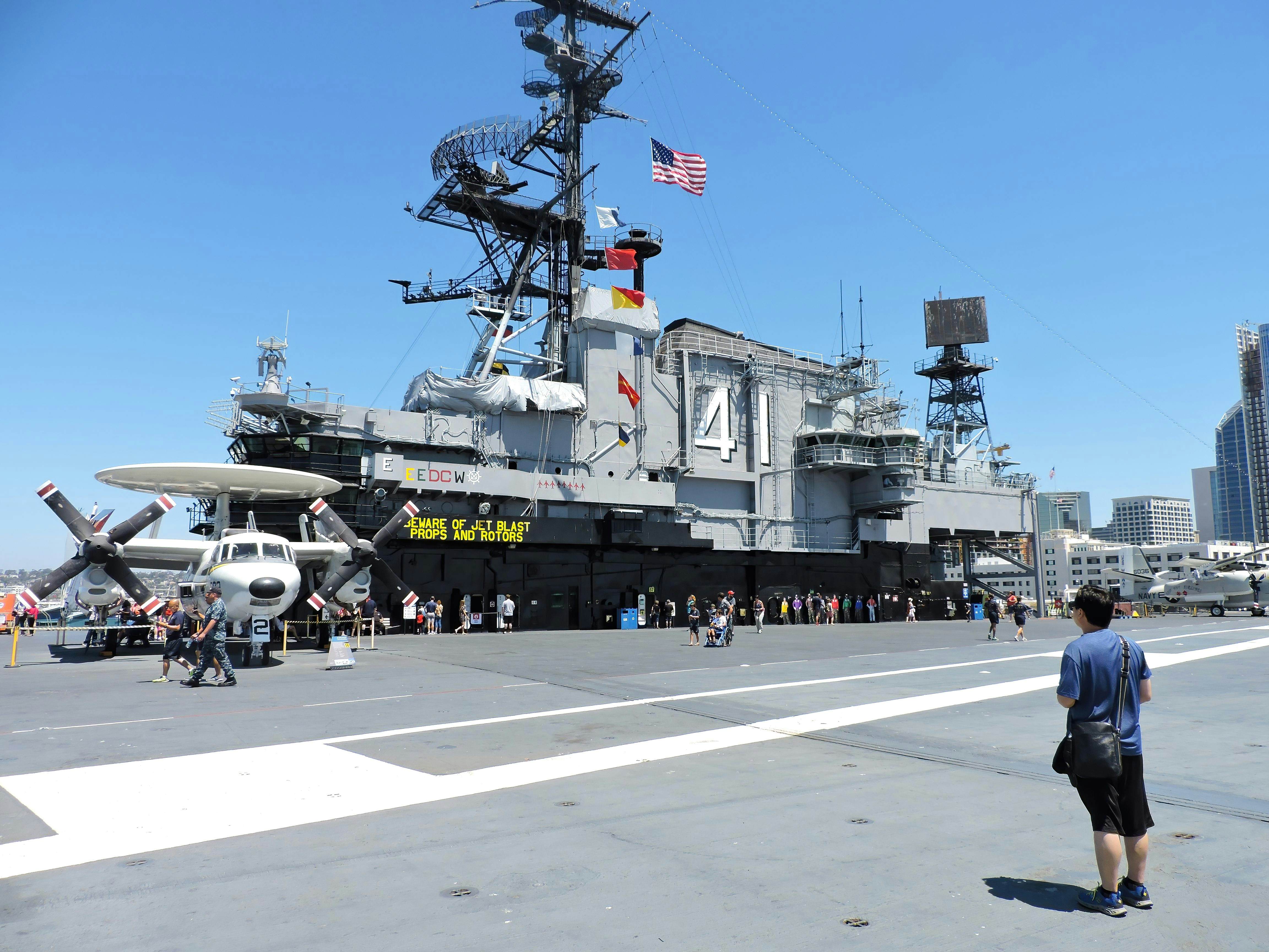 Photo of the USS Midway aircraft carrier bridge in San Diego, California. August 17, 2017

Bridge Of USS Midway Aircraft Carrier - stock photo
